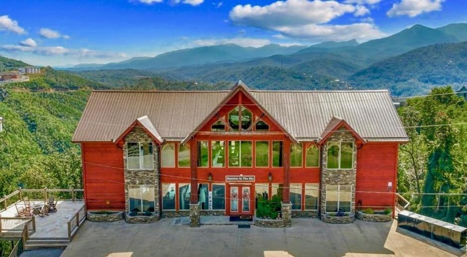 Mansion In The Sky Cabin Gatlinburg Extérieur photo