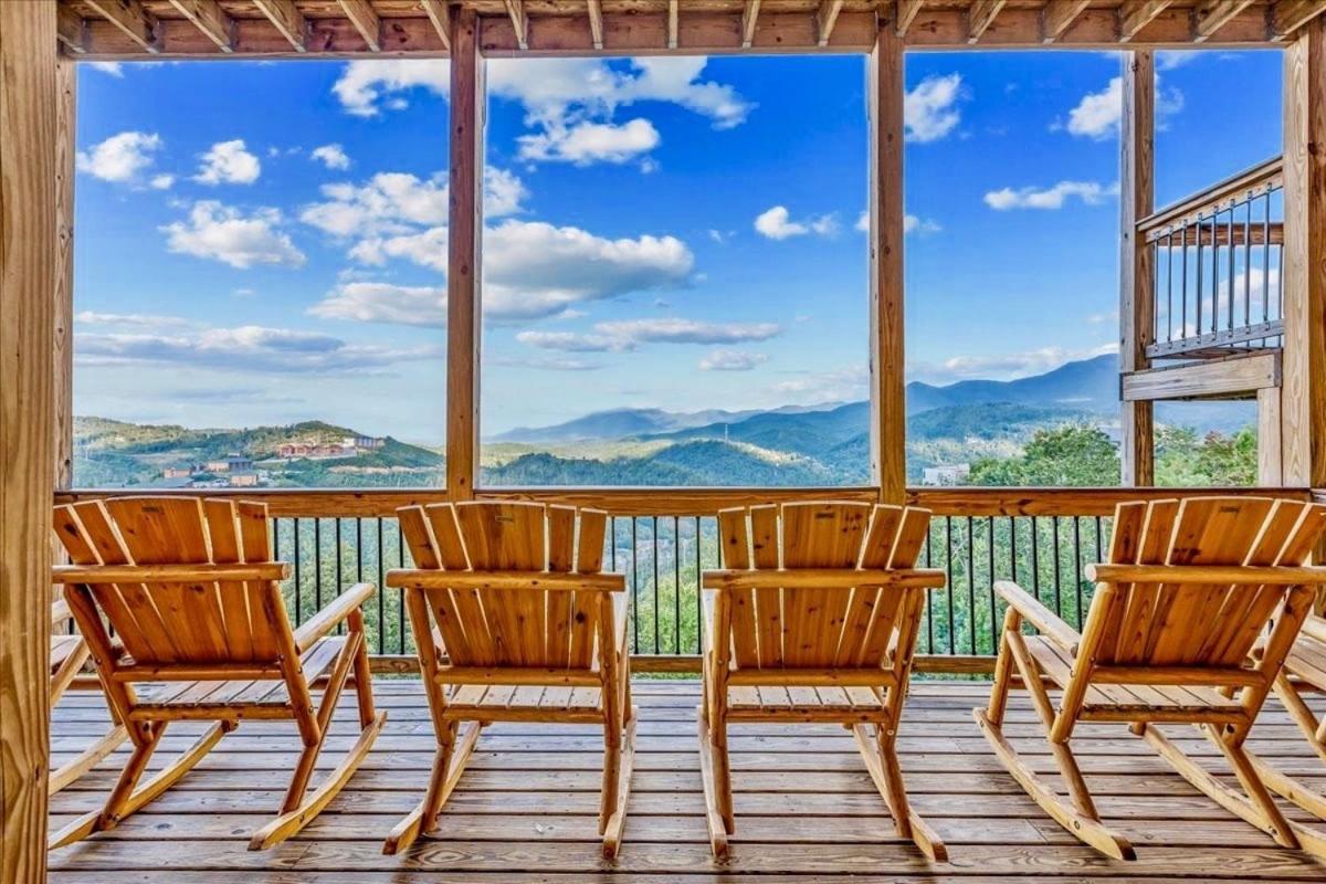Mansion In The Sky Cabin Gatlinburg Extérieur photo