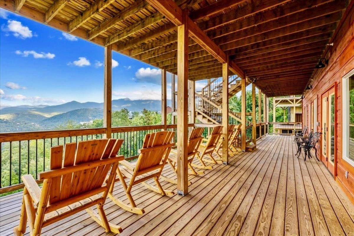 Mansion In The Sky Cabin Gatlinburg Extérieur photo